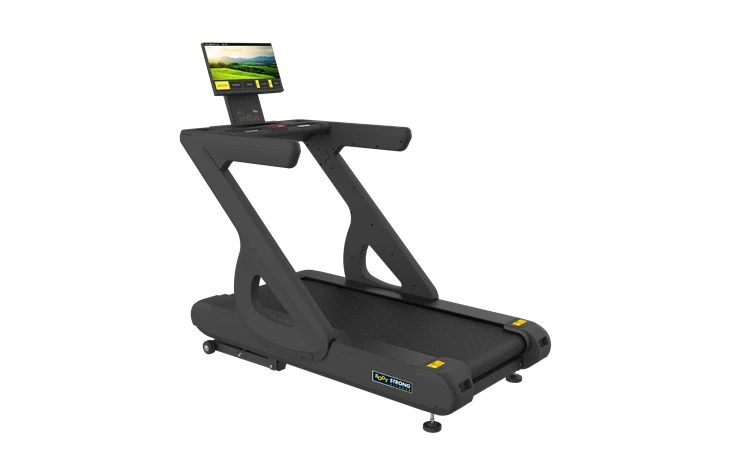 2026 Body Strong Commercial Gym LCD Screen Mirroring Treadmill